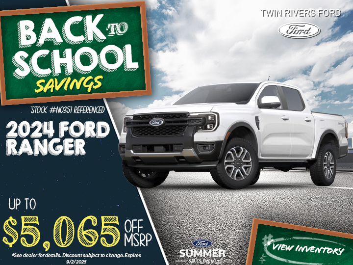 2024 Ford Ranger | Twin Rivers Ford Specials Fairbury, NE